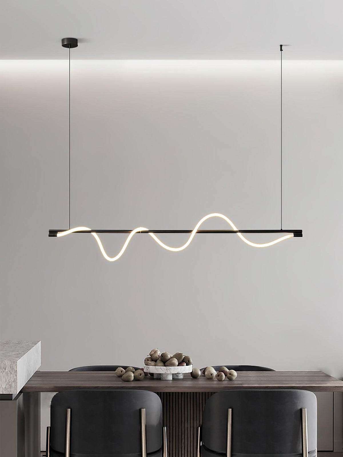 Pulse lámpara colgante minimalista de latón