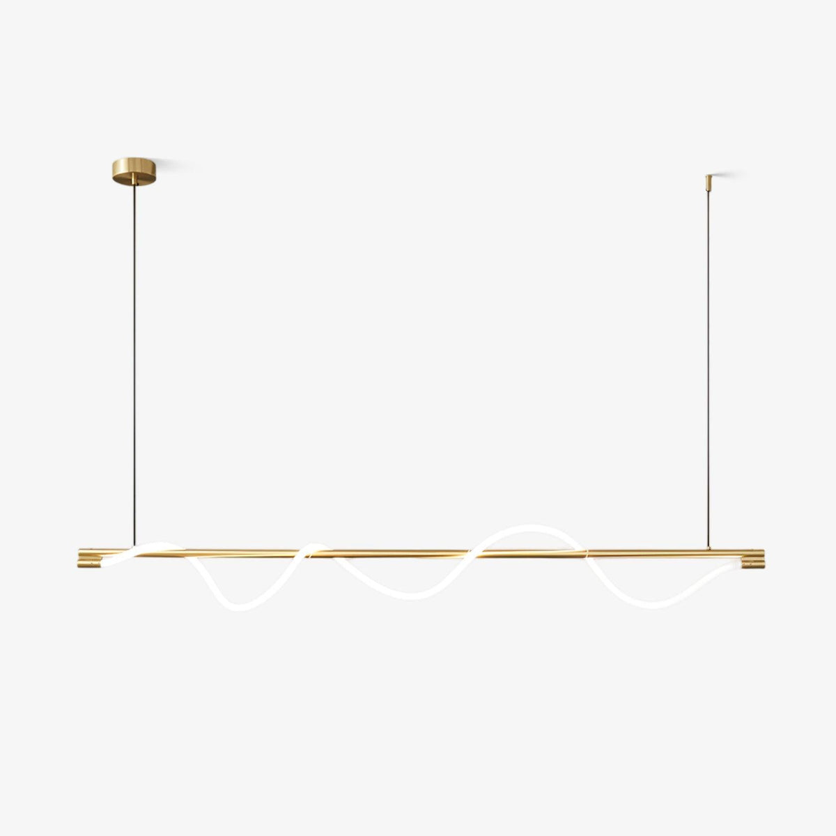 Pulse lámpara colgante minimalista de latón