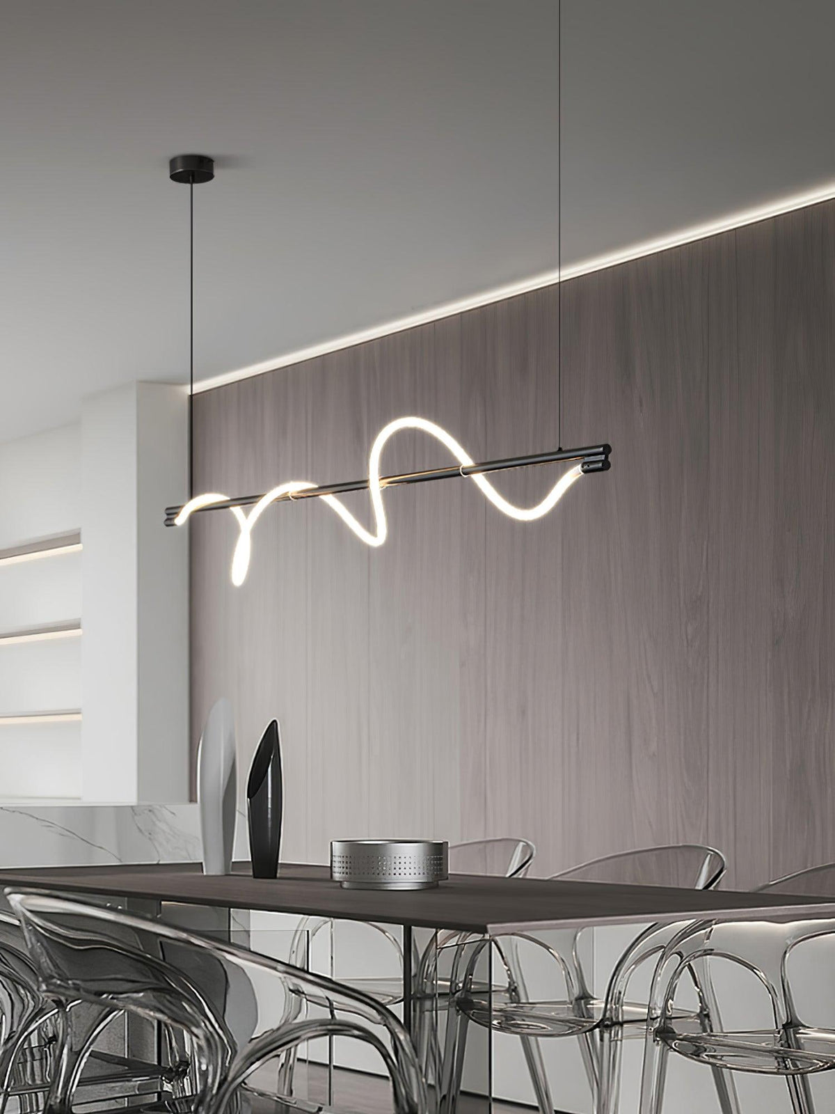 Pulse lámpara colgante minimalista de latón