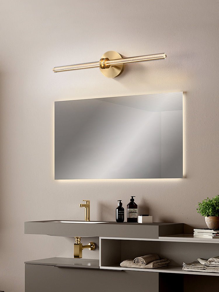 Orineraria aplique de pared lineal minimalista de metal