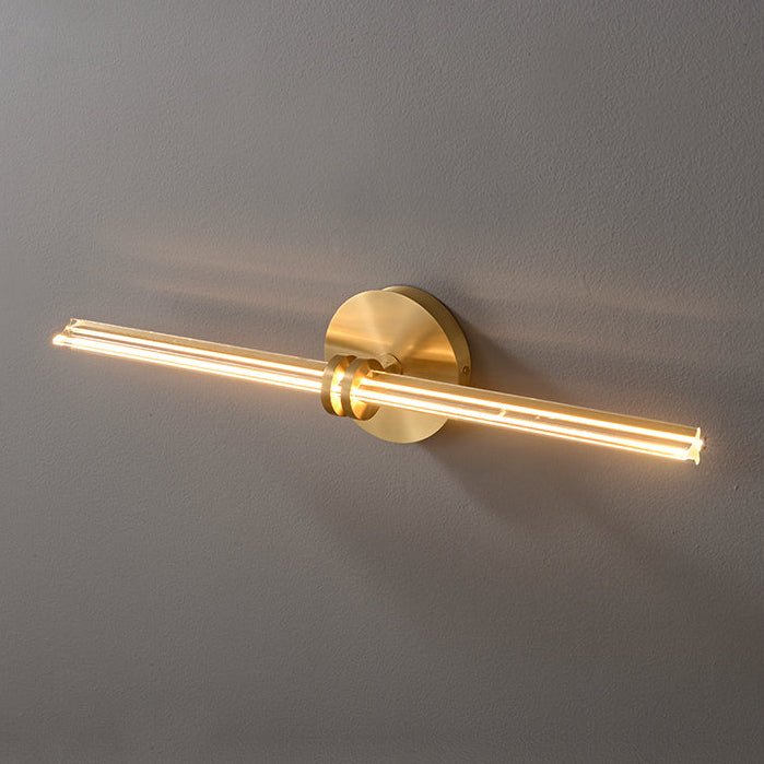 Orineraria aplique de pared lineal minimalista de metal