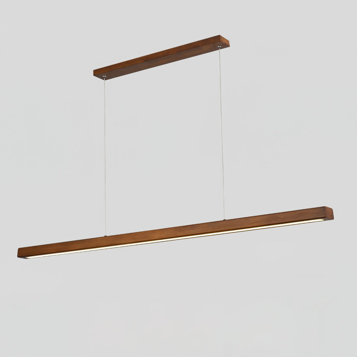 Elowen Lámpara Colgante Lineal Minimalista Madera