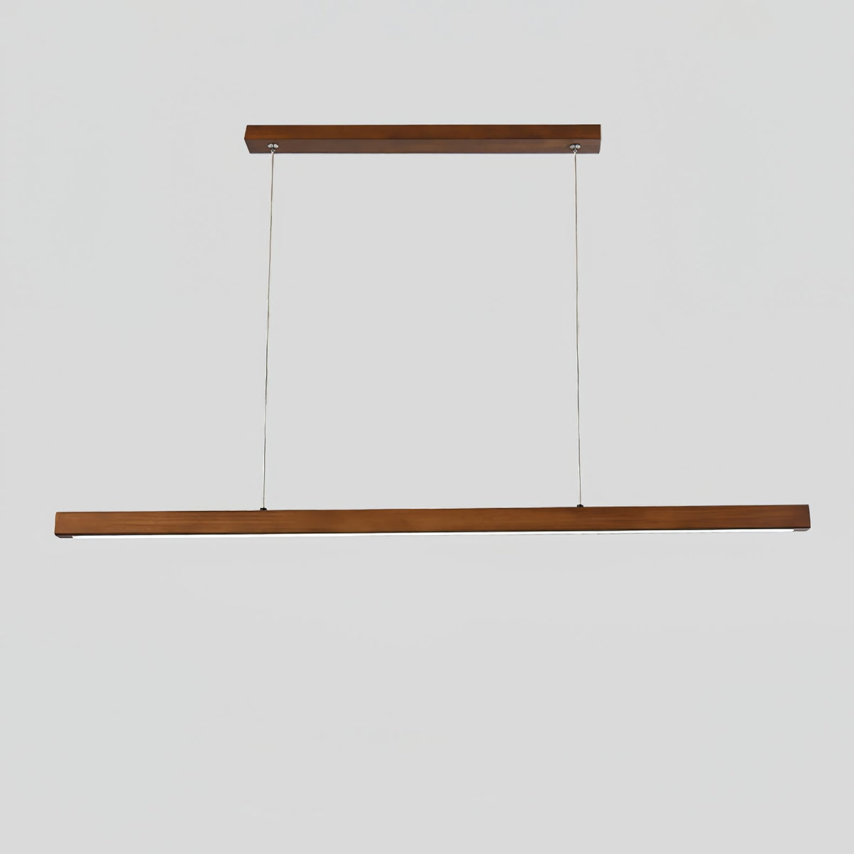 Elowen Lámpara Colgante Lineal Minimalista Madera