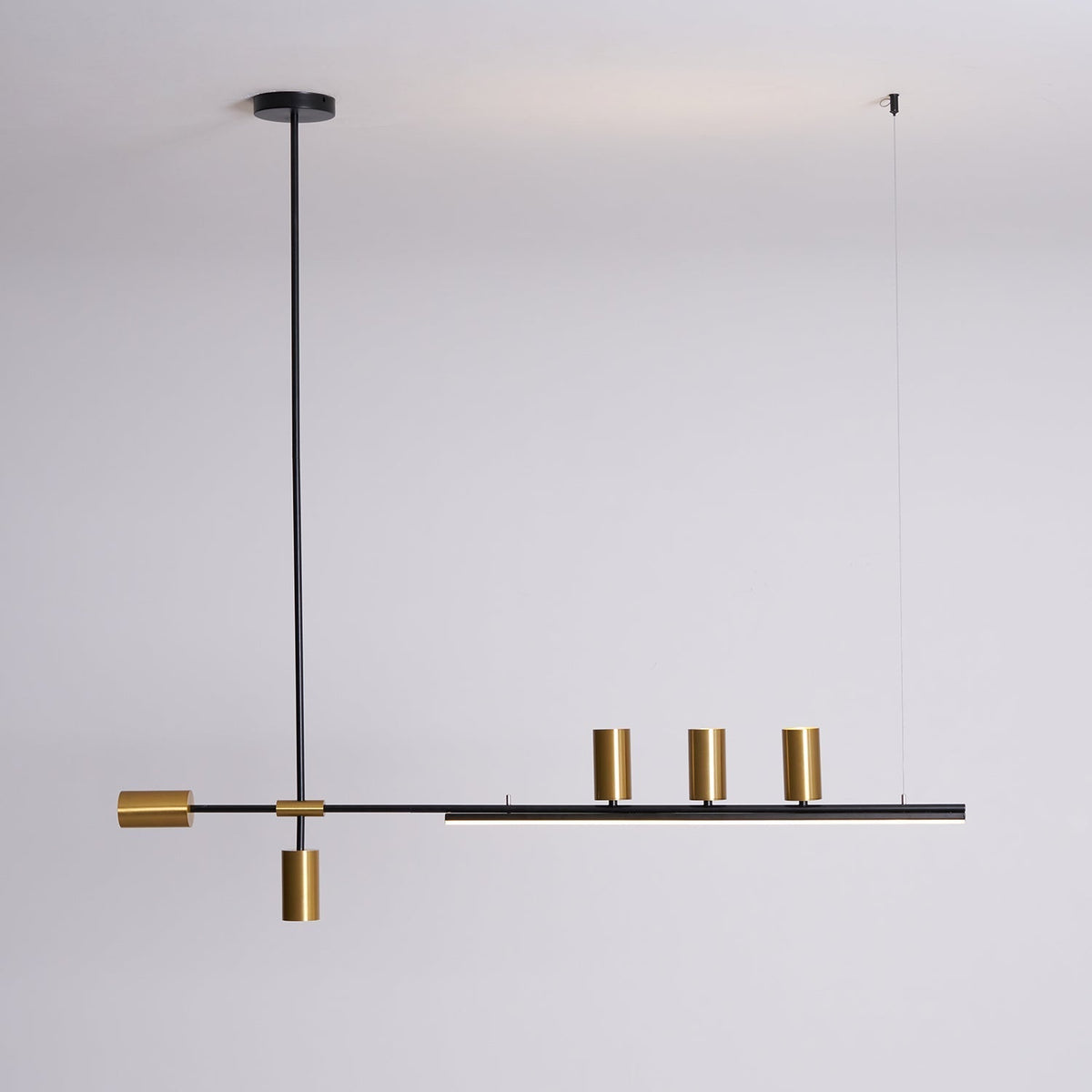 Aulten lámpara colgante moderna minimalista lineal para isla