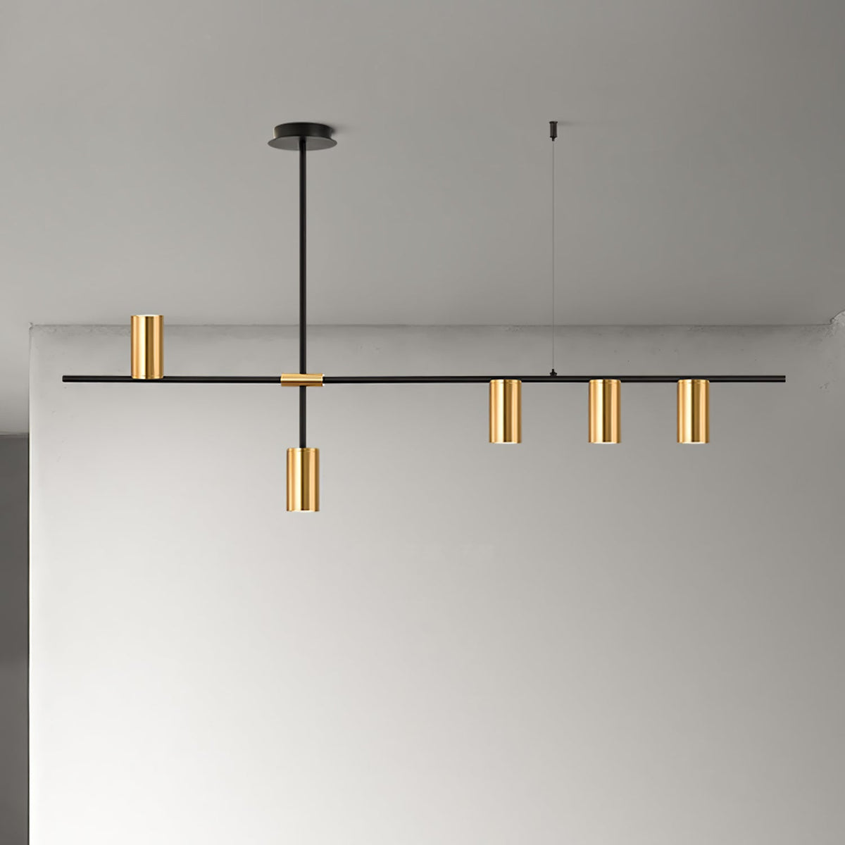 Aulten lámpara colgante moderna minimalista lineal para isla