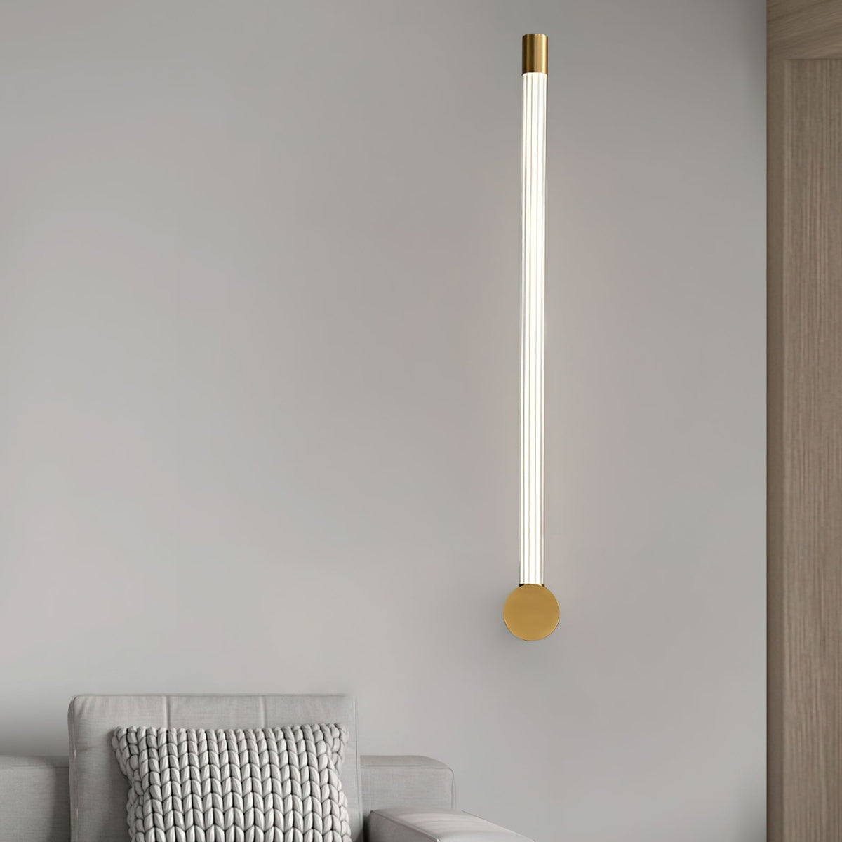 Pola aplique de pared lineal LED recargable
