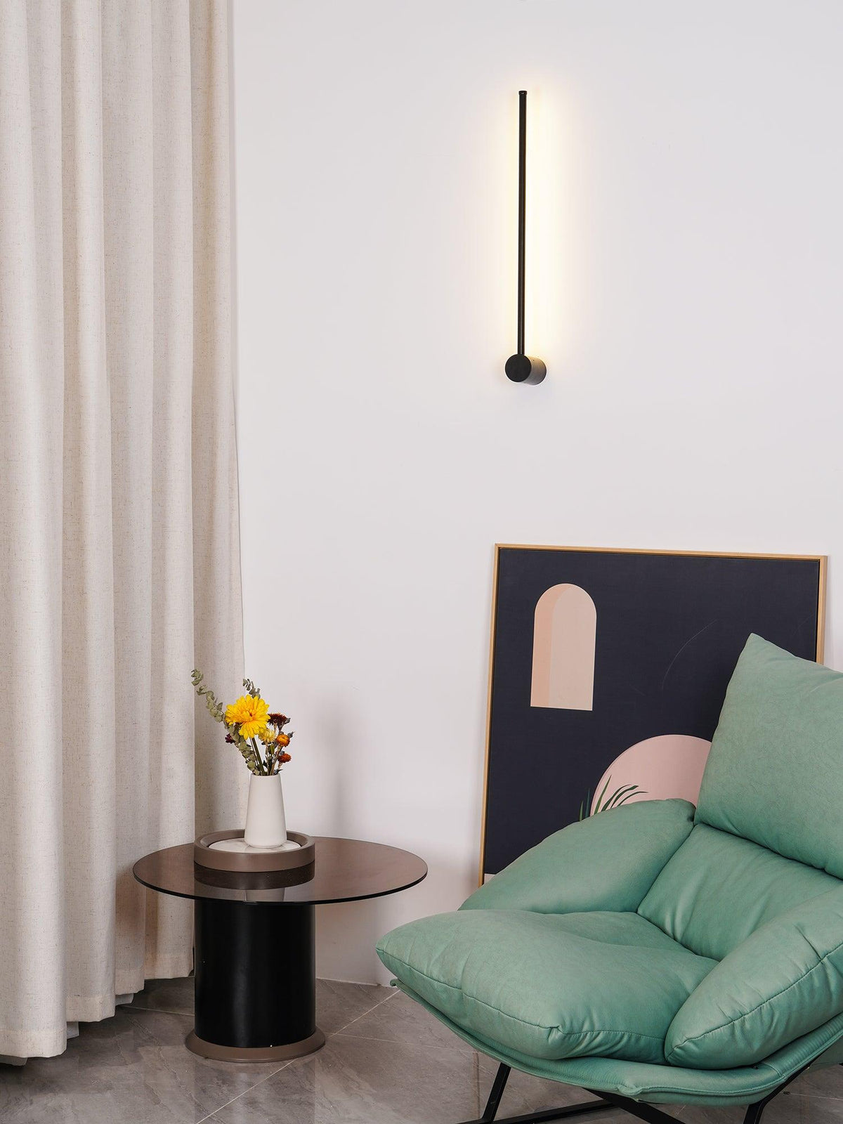 Mireise aplique de pared LED lineal recargable