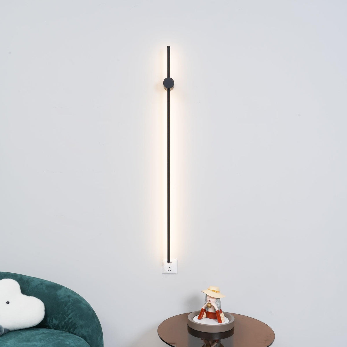 Mireise aplique de pared LED lineal recargable
