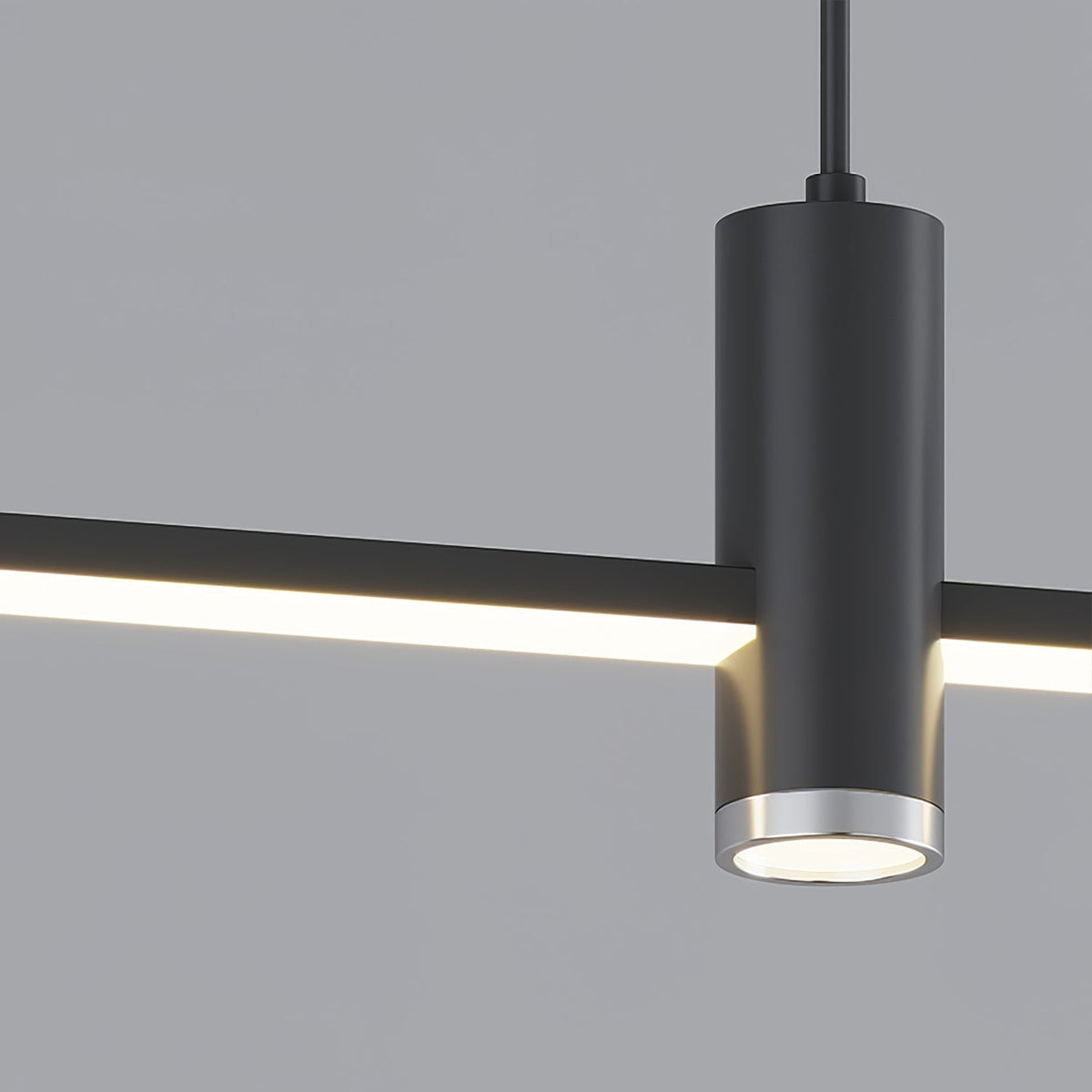 Auroaine lámpara colgante dorada minimalista para comedor