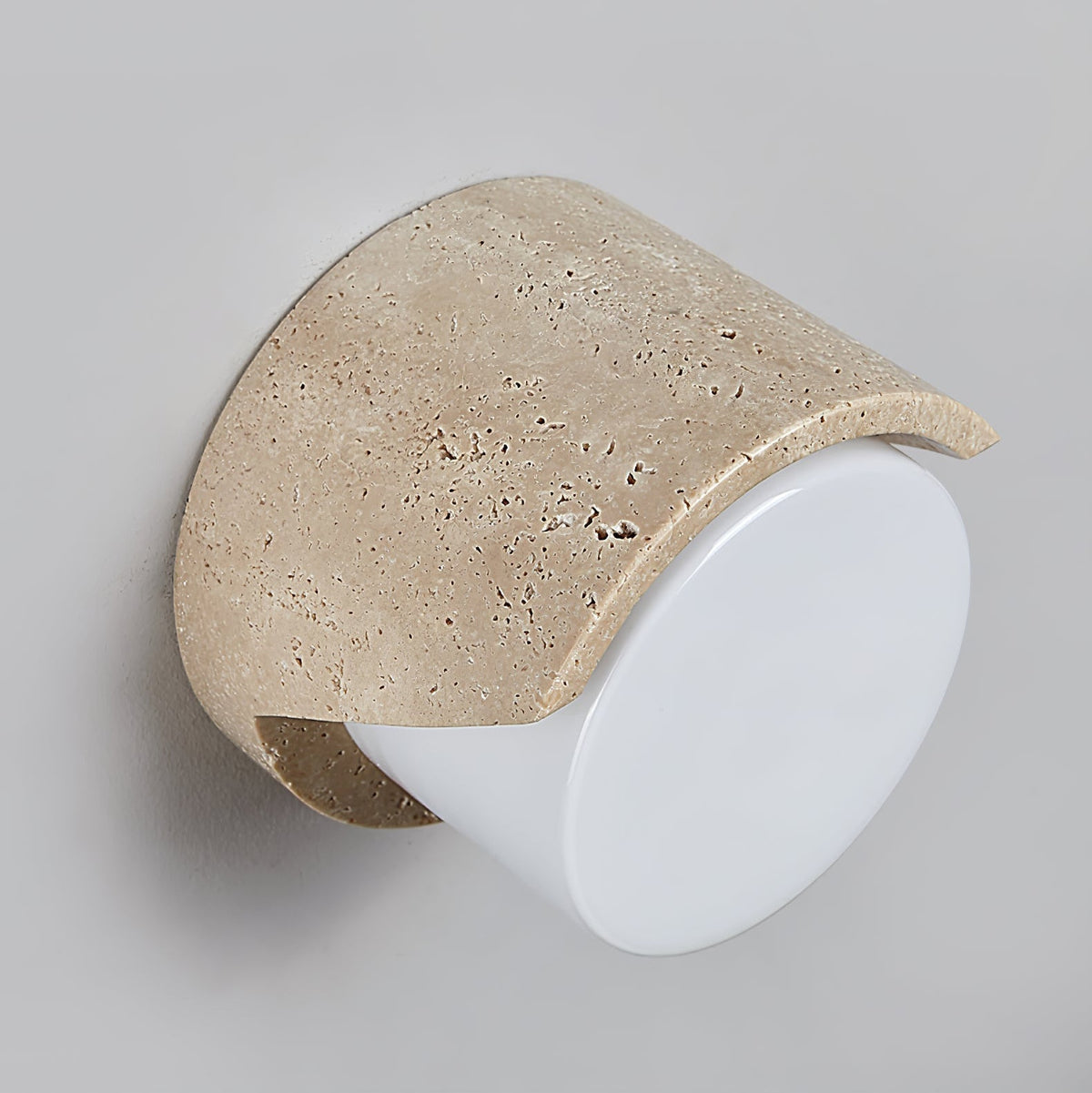 Quendis aplique de pared en travertino