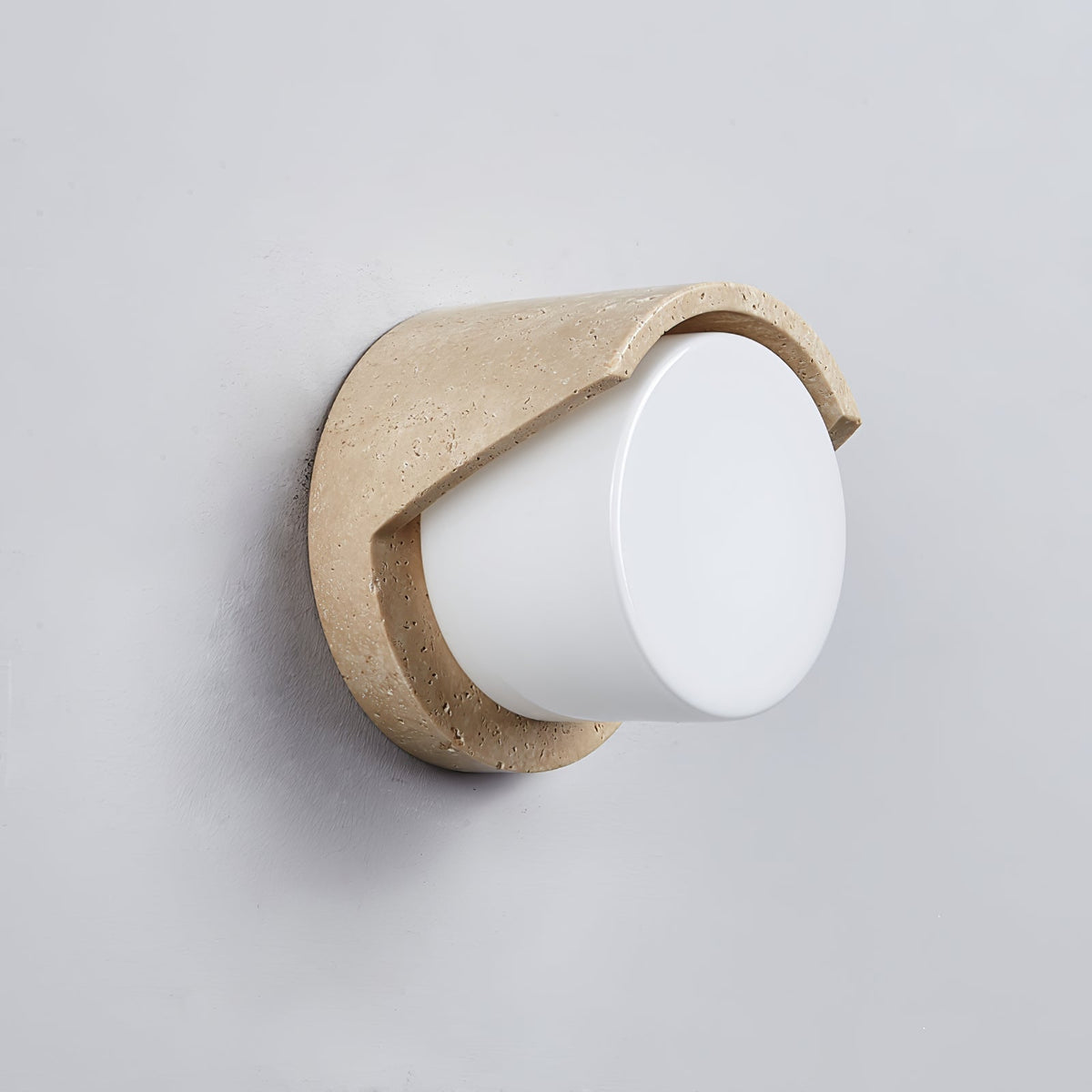 Quendis aplique de pared en travertino