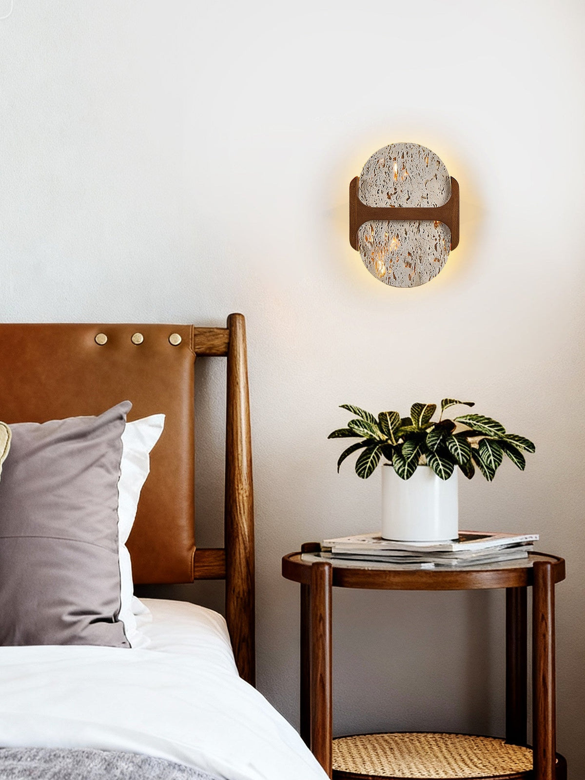Seriaya aplique de pared travertino