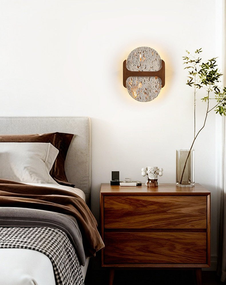 Seriaya aplique de pared travertino