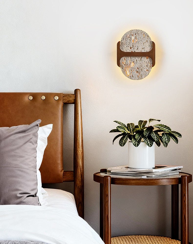 Seriaya aplique de pared travertino