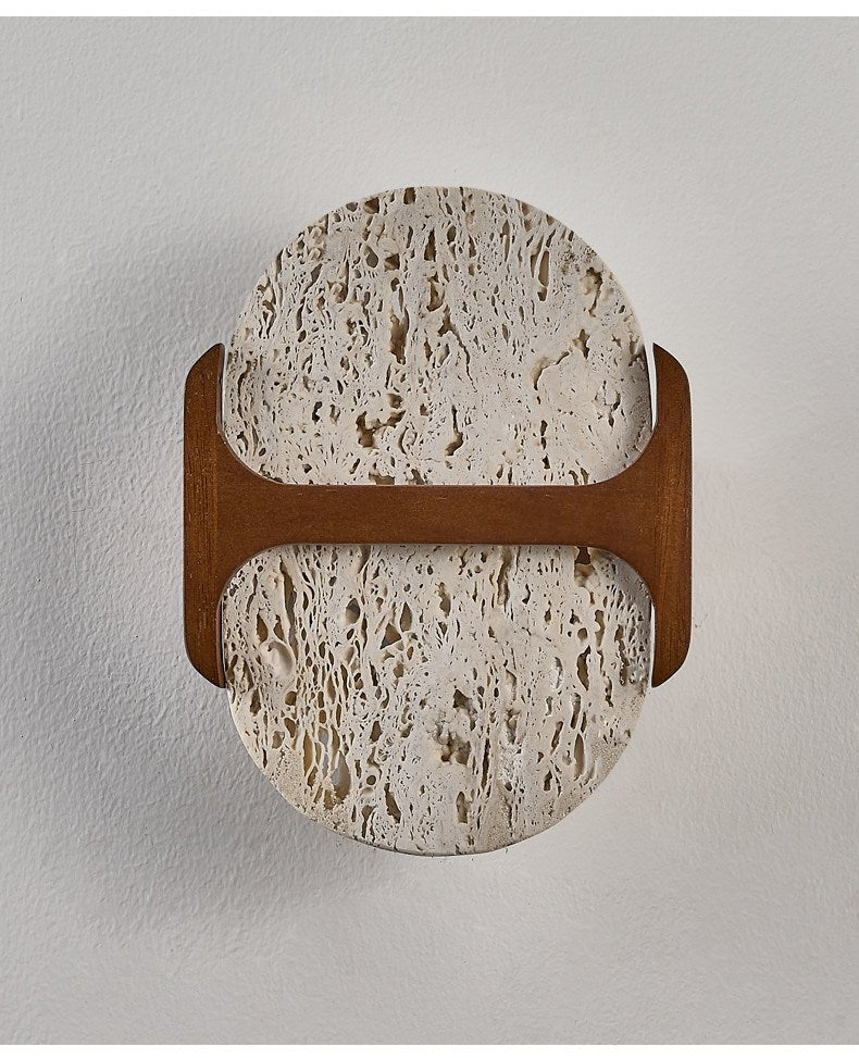 Seriaya aplique de pared travertino