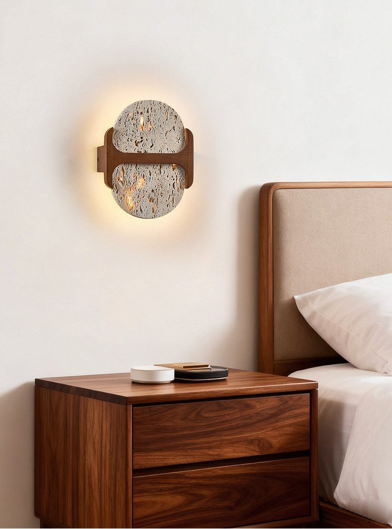 Seriaya aplique de pared travertino