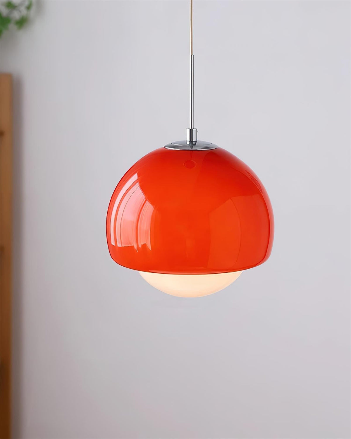 Lipko lámpara colgante de vidrio esfera moderna colorida