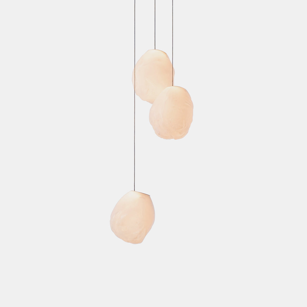 Celenelle Liquid vidrio Stone lámpara colgante