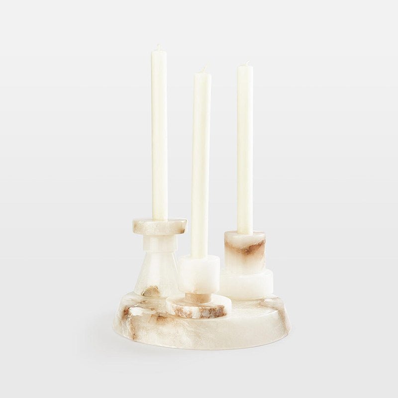 Vesperin de mármol Soporte para Velas