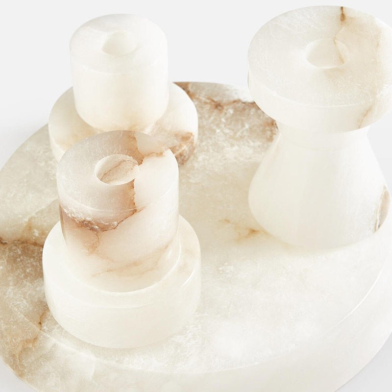 Vesperin de mármol Soporte para Velas