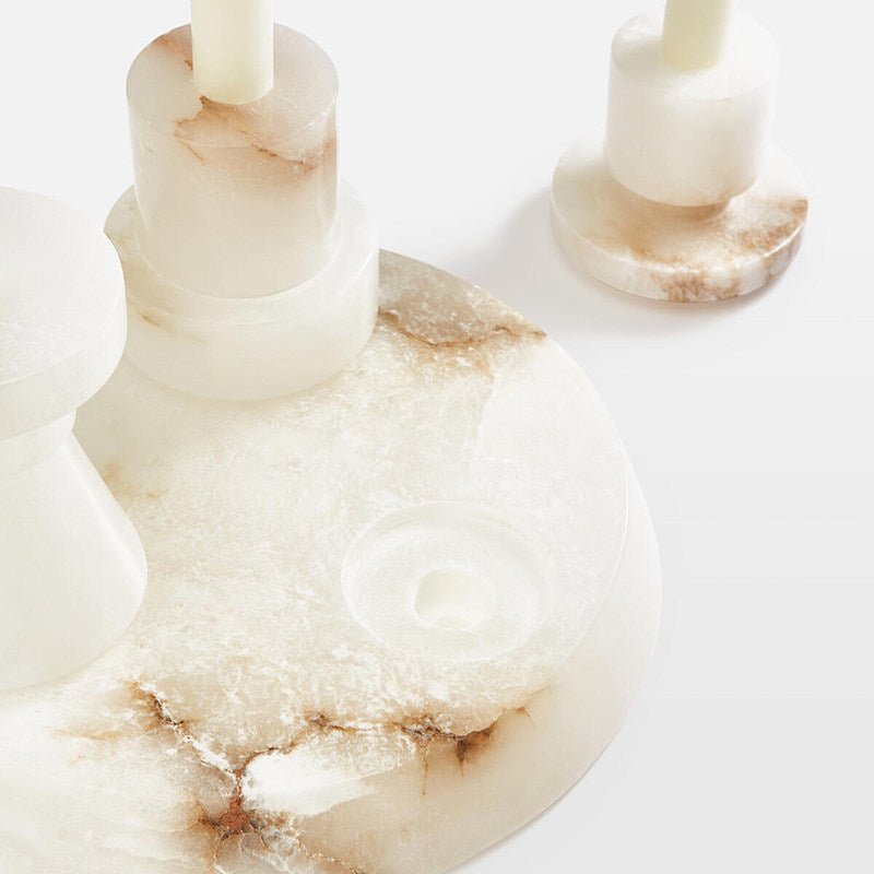 Vesperin de mármol Soporte para Velas