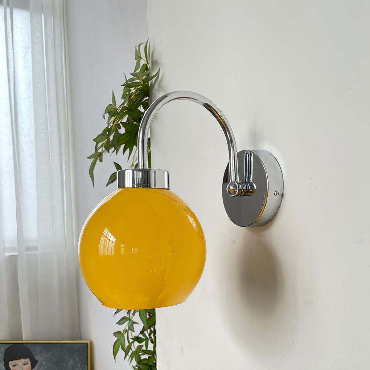 Vostor aplique de pared Premium vidrio nórdico Metal