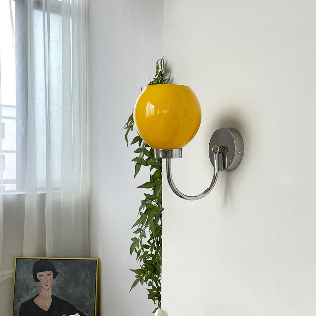 Vostor aplique de pared Premium vidrio nórdico Metal