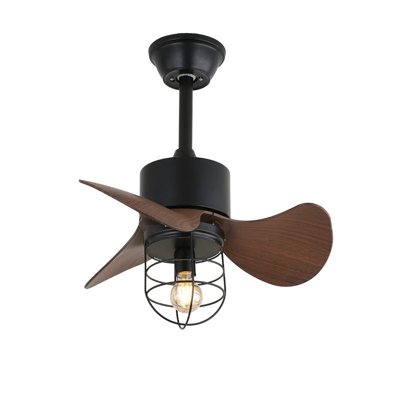 Daxon ventilador de techo con luz industrial