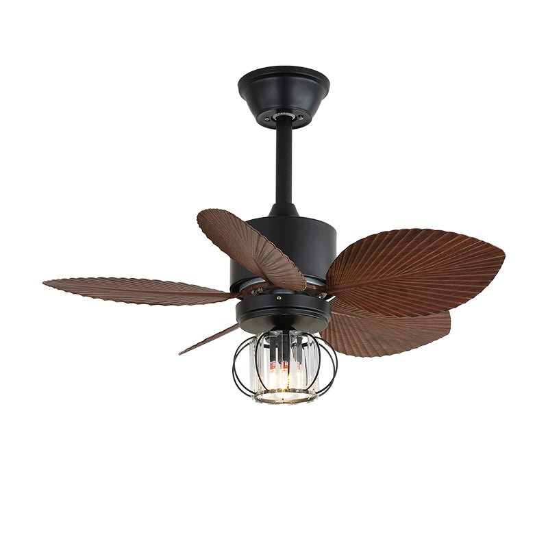 Daxon ventilador de techo con luz industrial