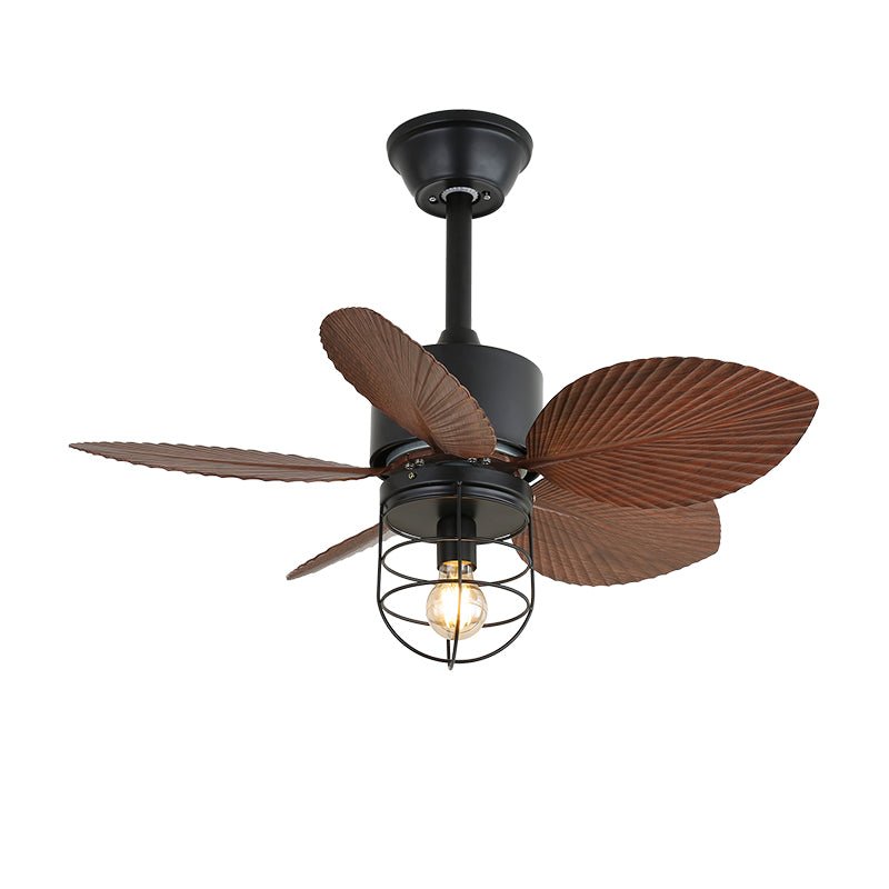 Daxon ventilador de techo con luz industrial