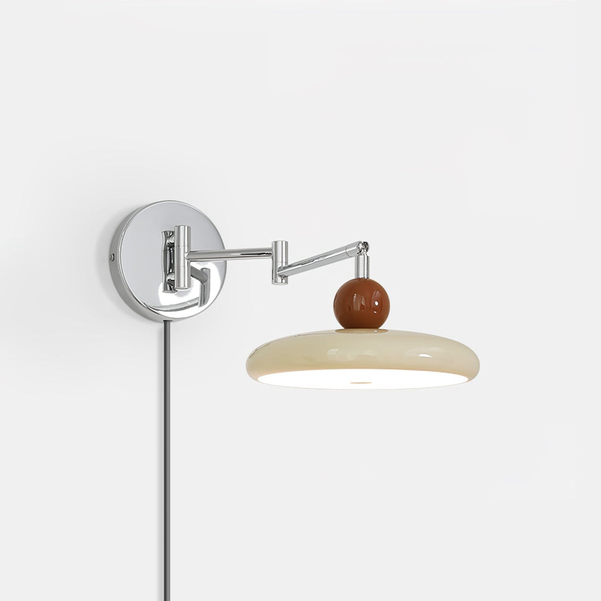 Aira Lámpara de Pared con Enchufe Verde / Beige