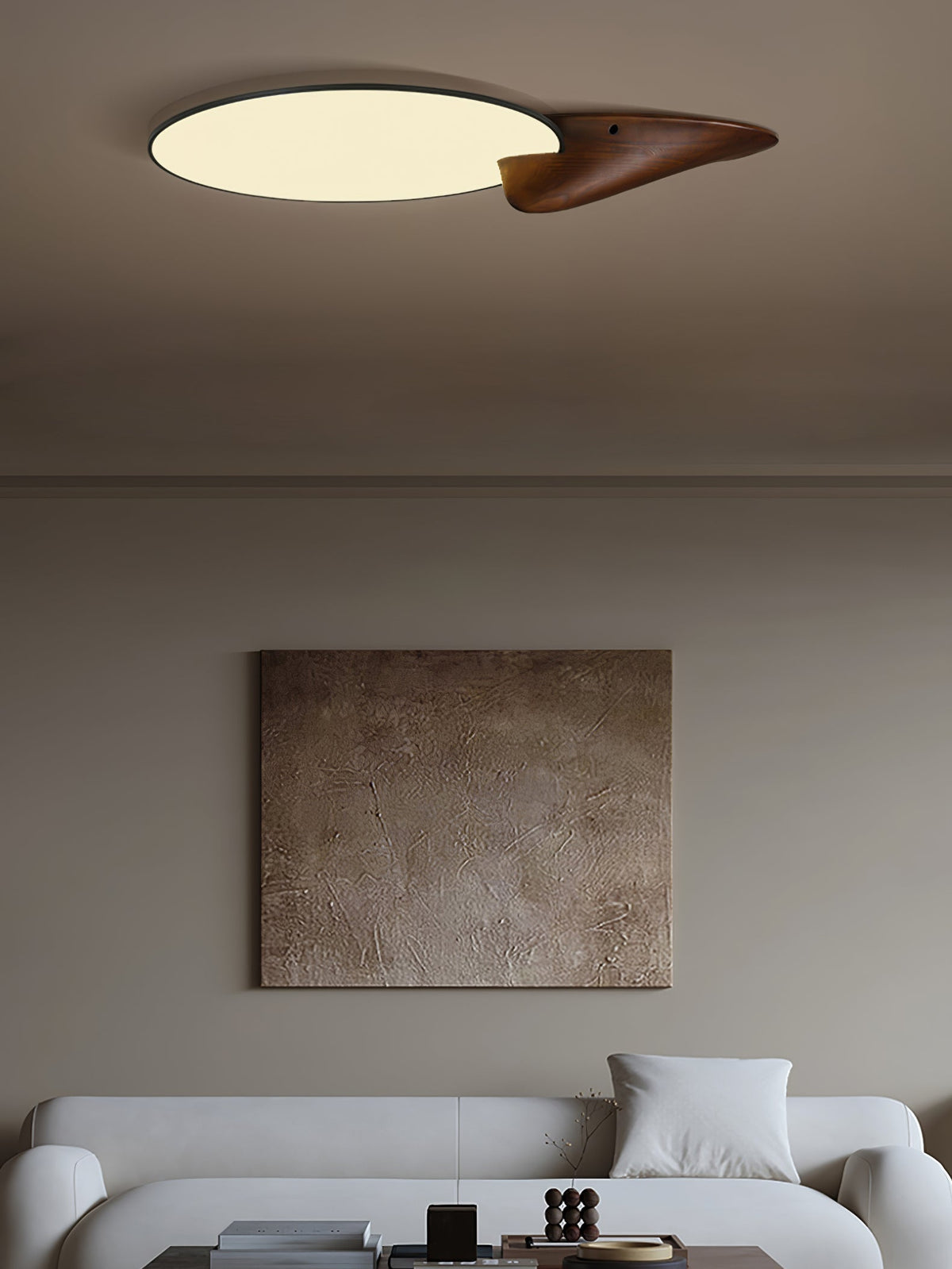 Zovenel Premium lámpara de techo de madera elegancia Peak