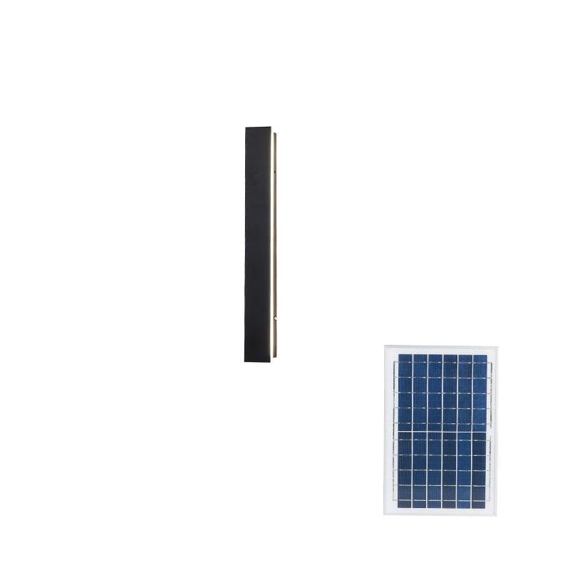 Renalira Long Strip Solar exterior aplique de pared
