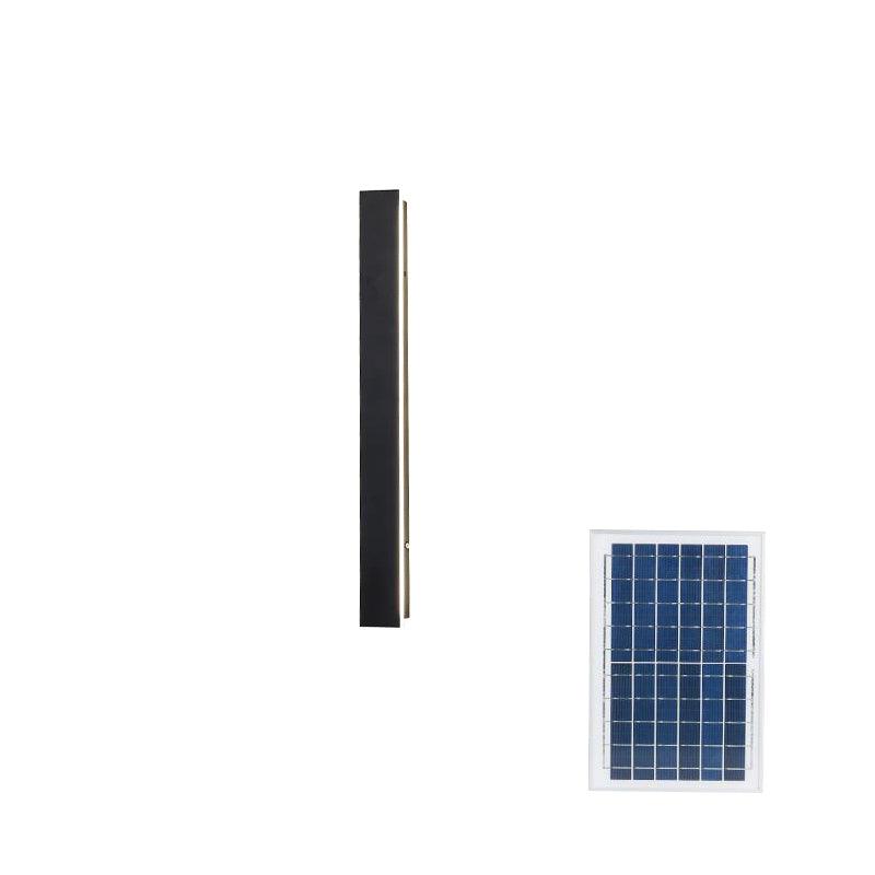 Renalira Long Strip Solar exterior aplique de pared