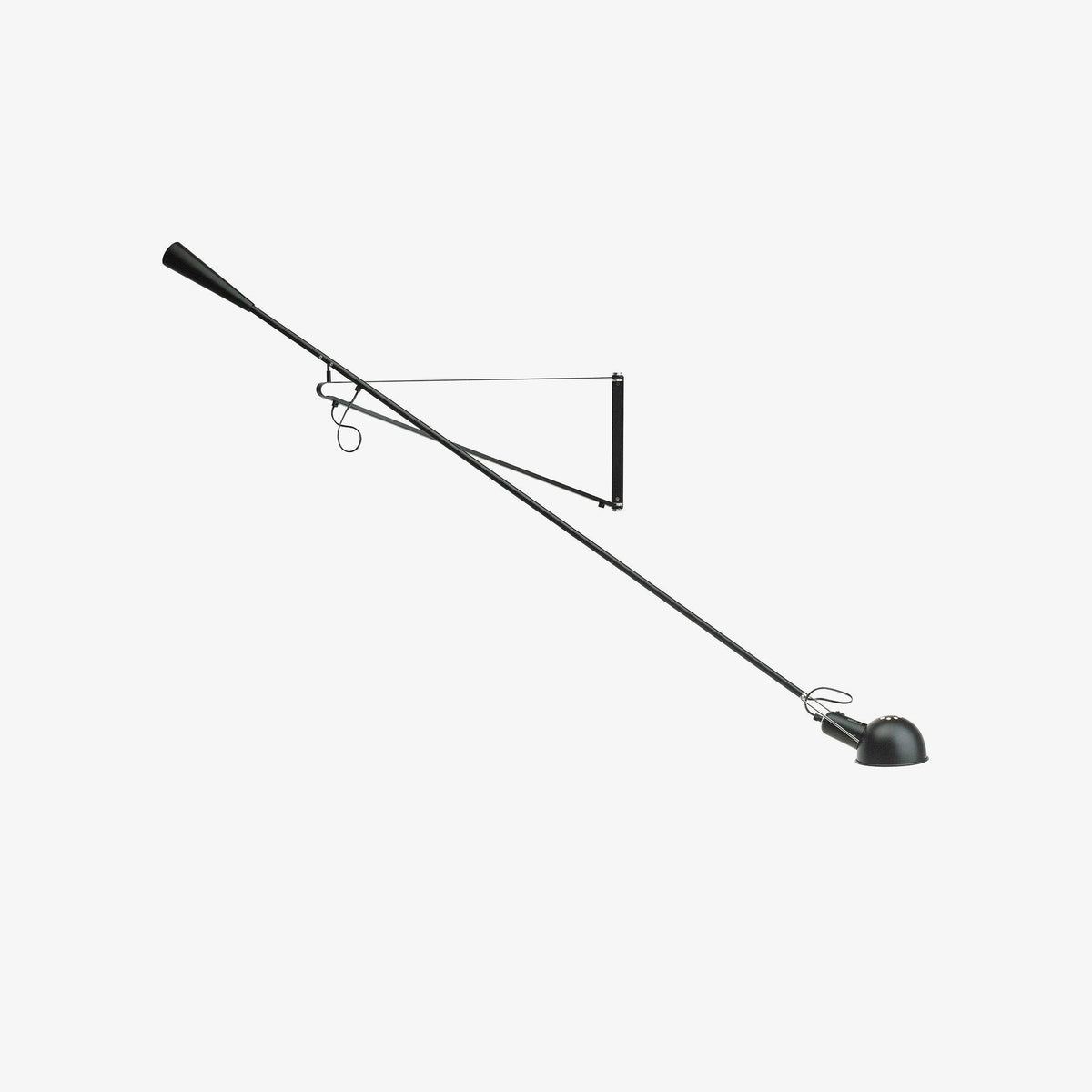 Cid aplique de pared moderno minimalista de brazo largo