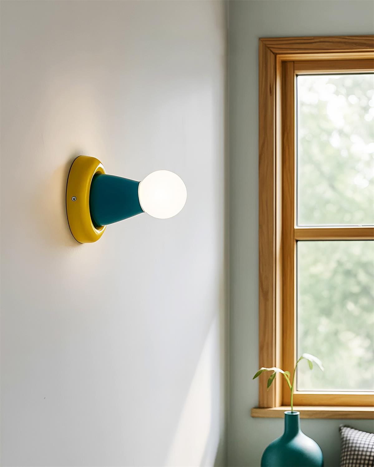 Briolette aplique de pared
