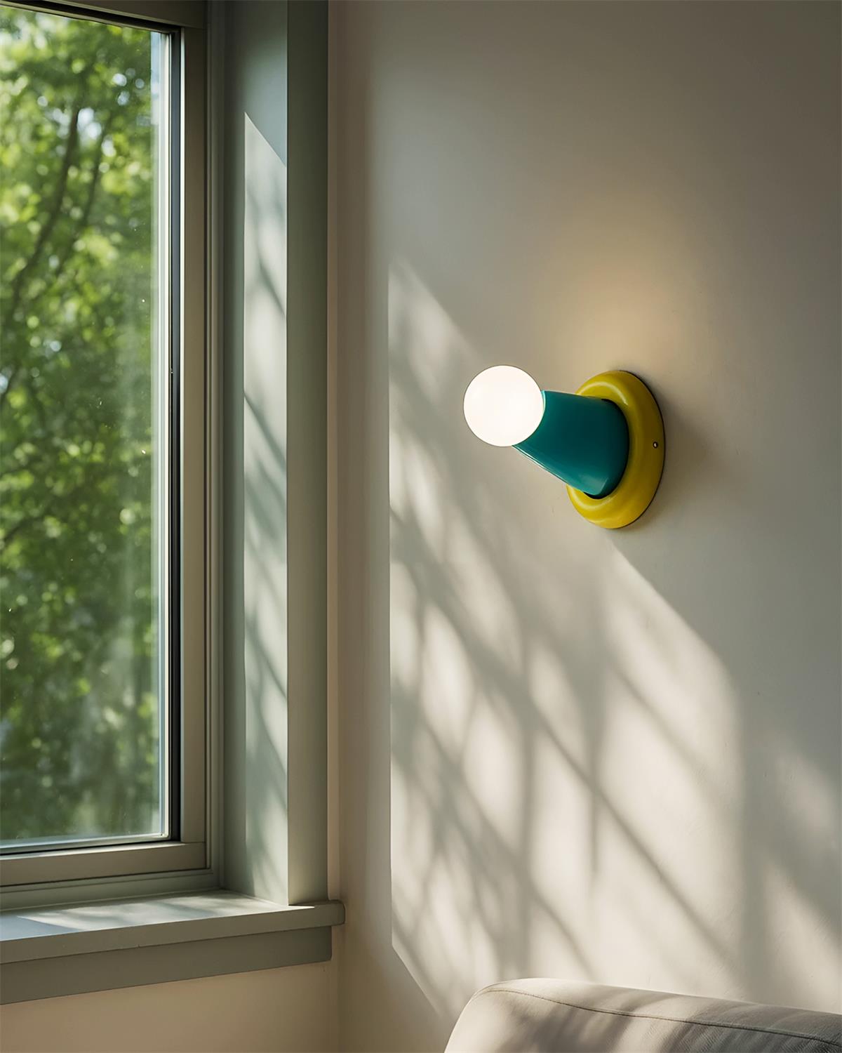 Briolette aplique de pared