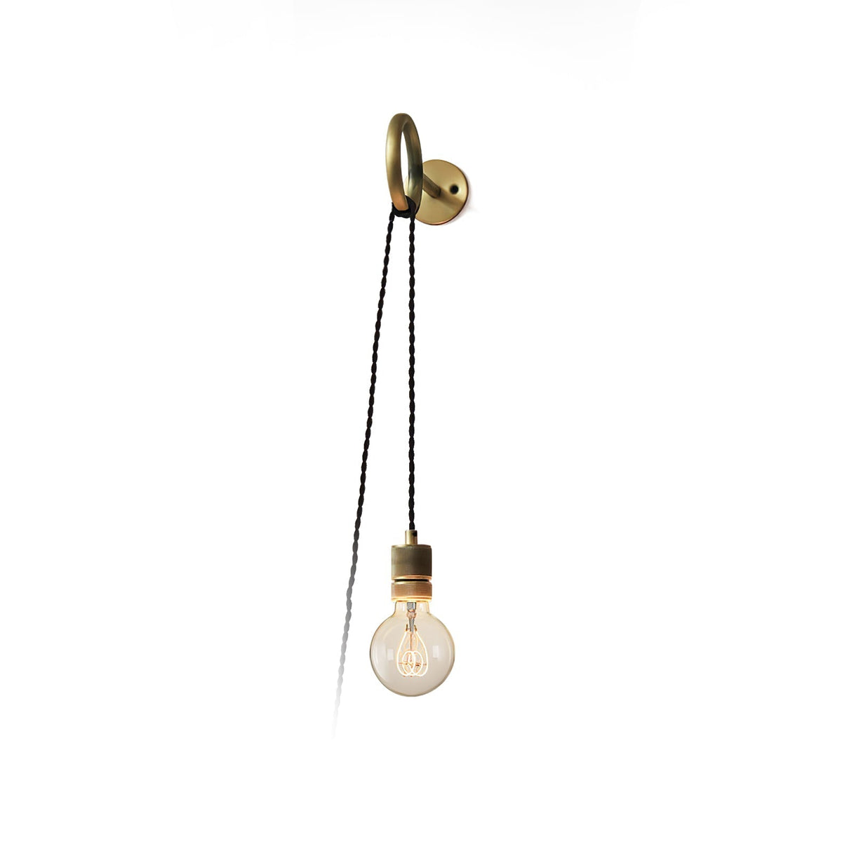 Evmaror aplique de pared elegancia minimalista de vidrio