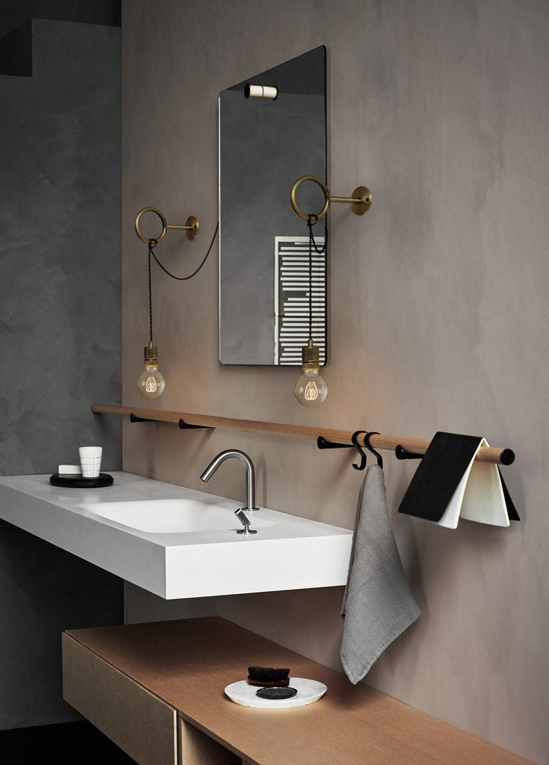 Evmaror aplique de pared elegancia minimalista de vidrio