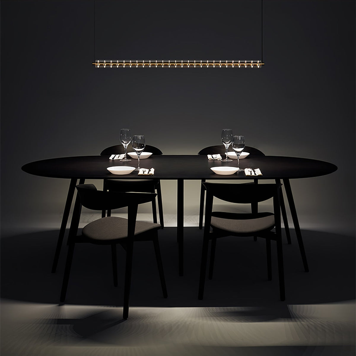 Vadorir lámpara de mesa con pantalla de tela plisada