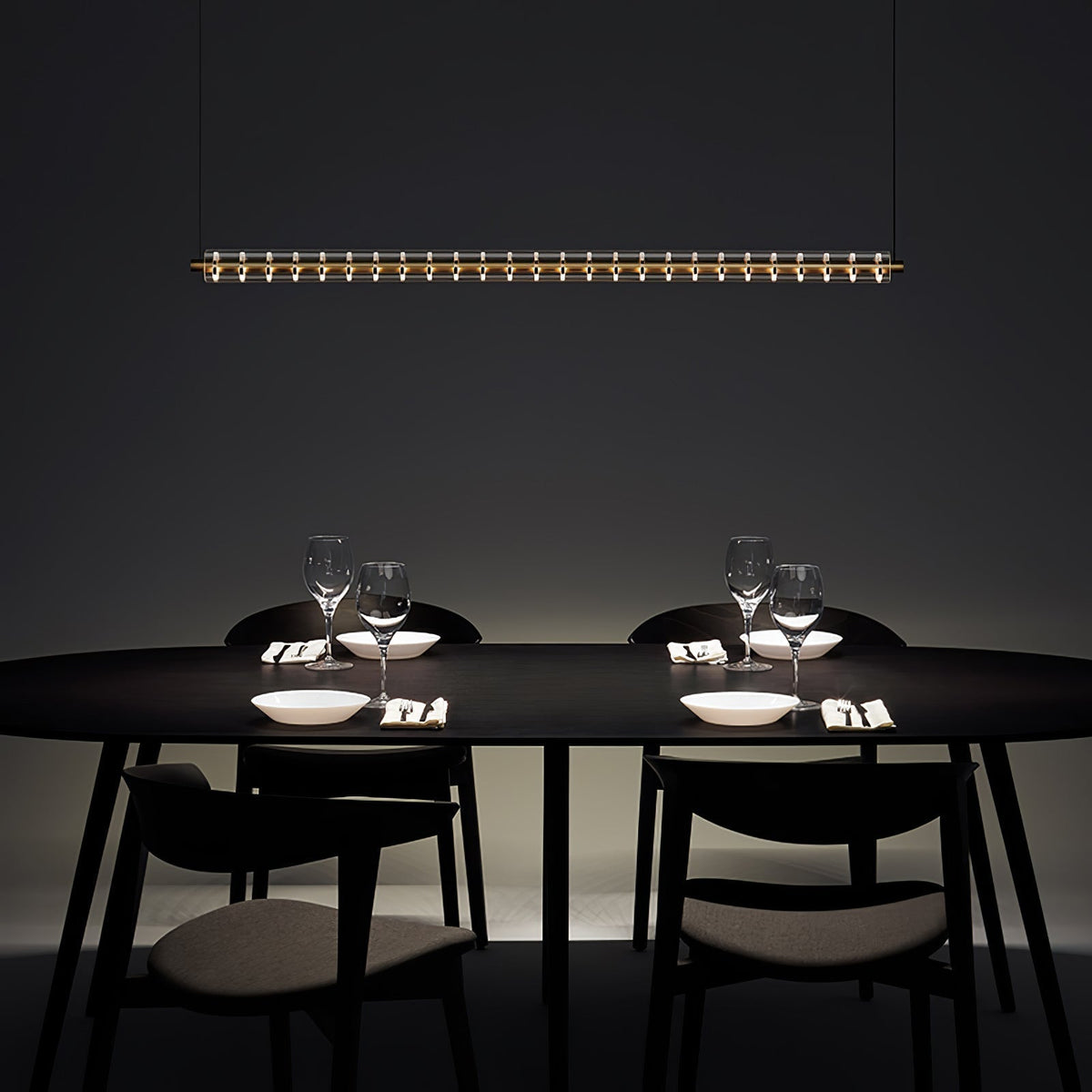 Vadorir lámpara de mesa con pantalla de tela plisada