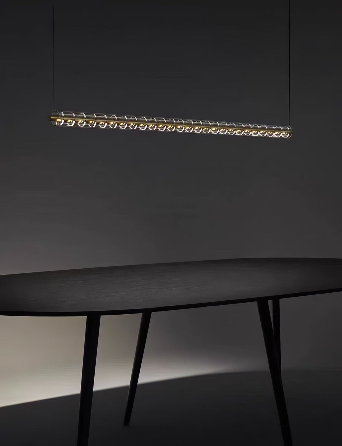 Vadorir lámpara de mesa con pantalla de tela plisada