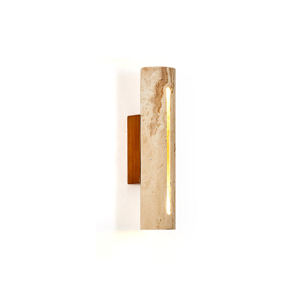 Nissa aplique de pared travertino