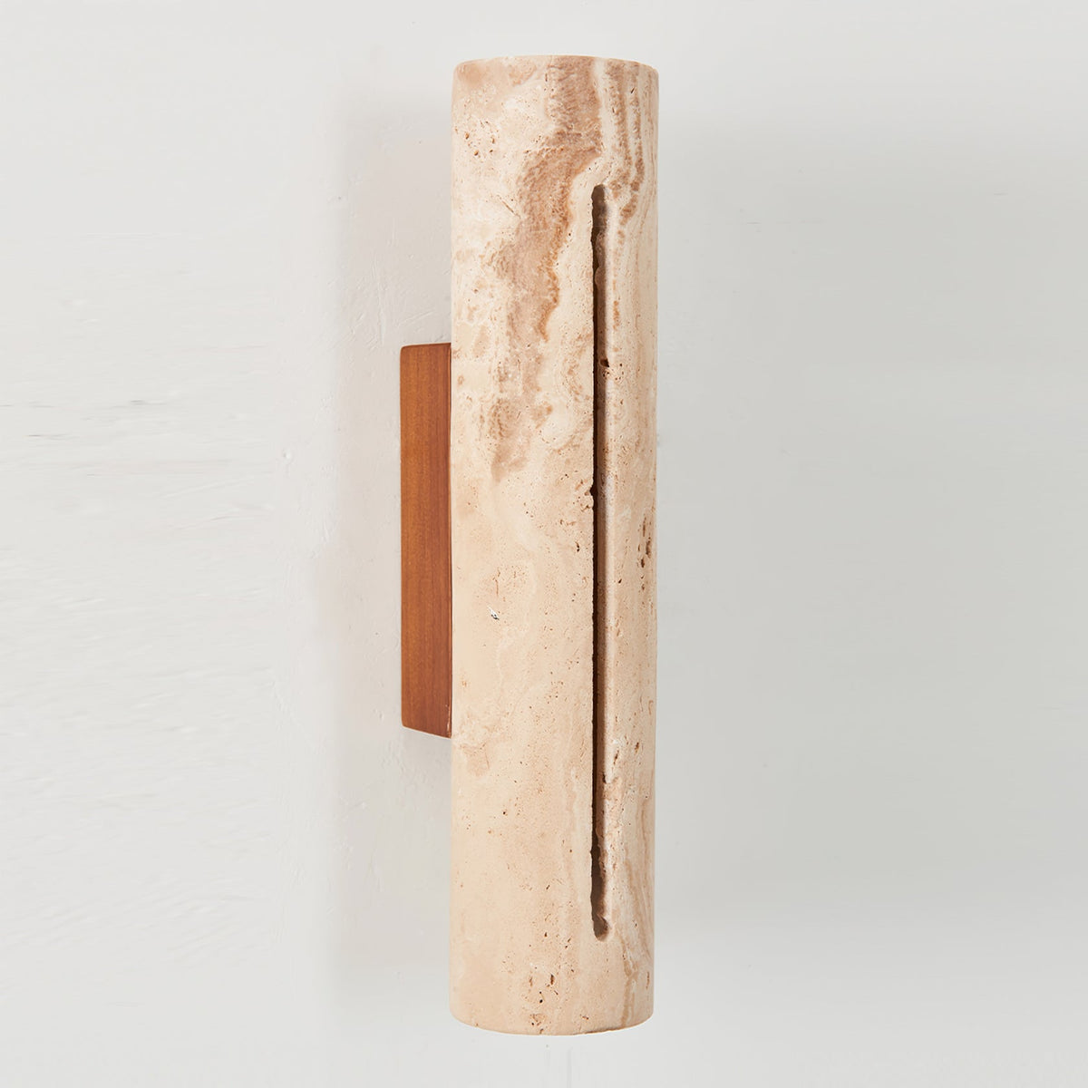 Nissa aplique de pared travertino