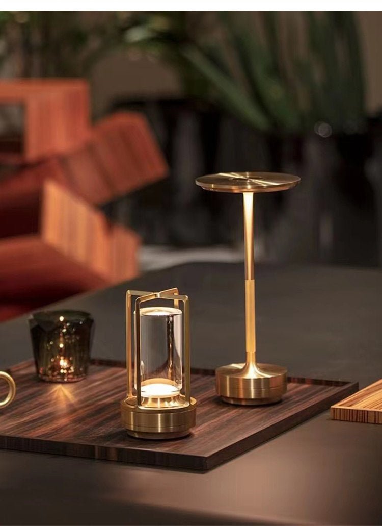Solvane lámpara de mesa recargable