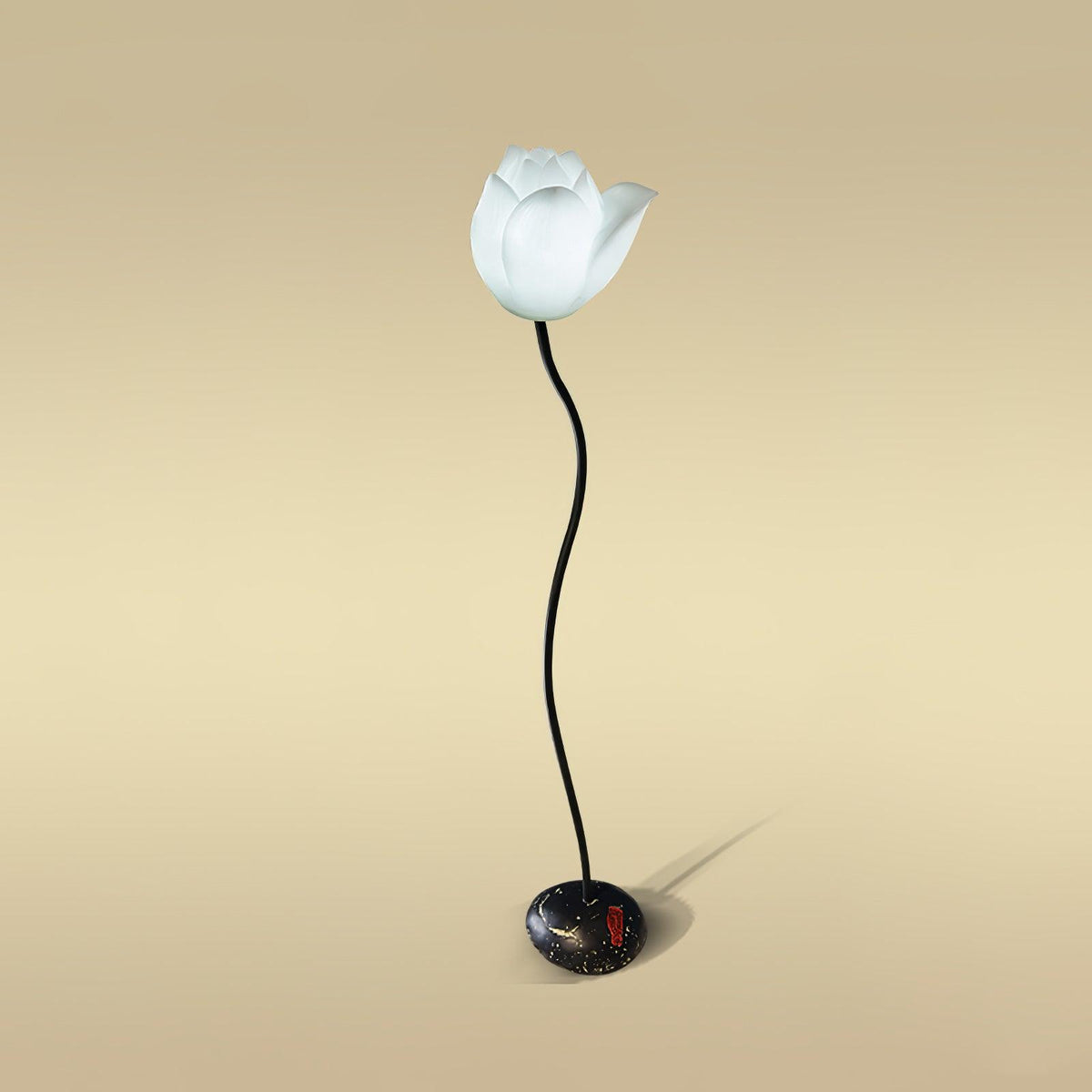 Arixen lámpara de pie elegante de lotus