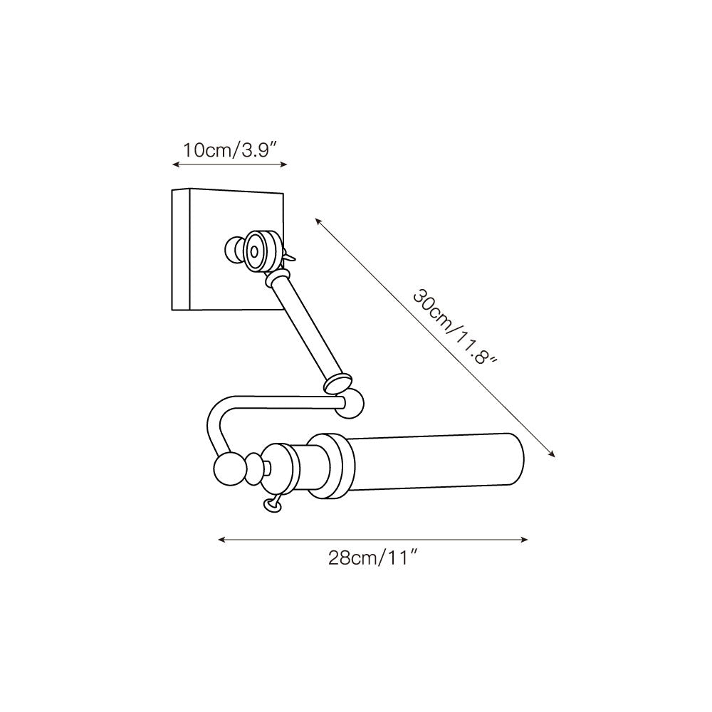 Asteron aplique de pared