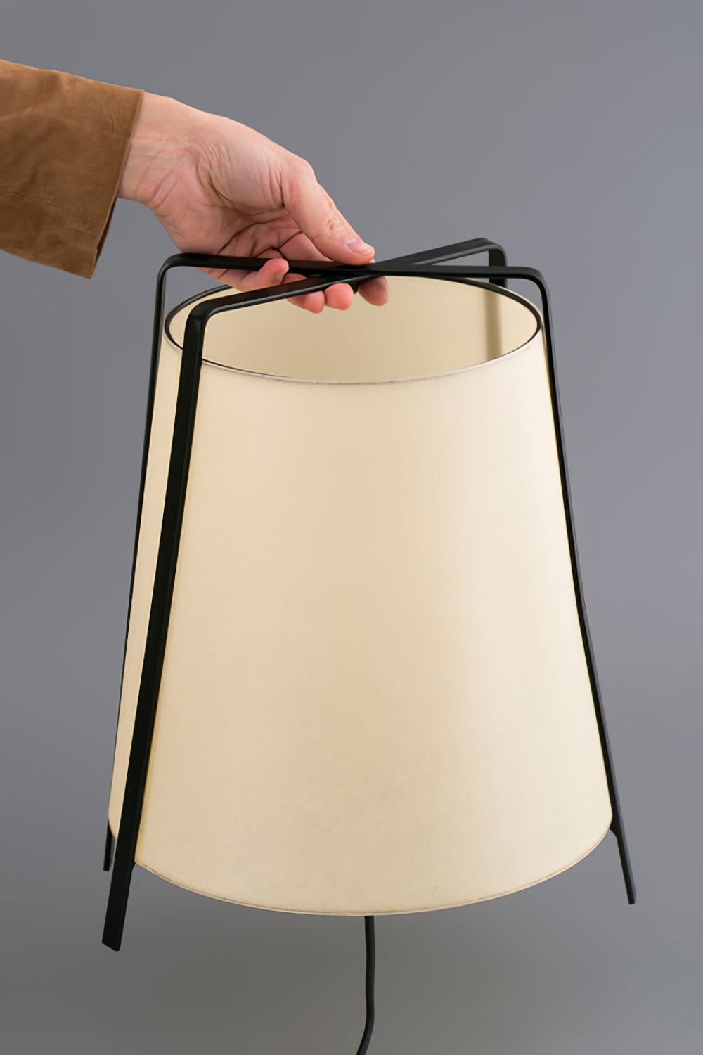 Zild lámpara de mesa de tejido estilo escandinavo