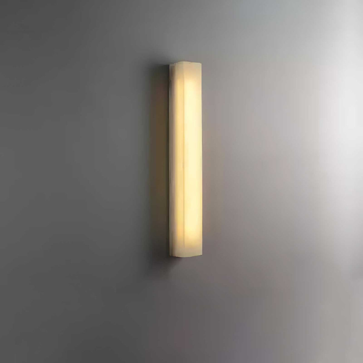 Alborella aplique de pared cilíndrico de alabastro