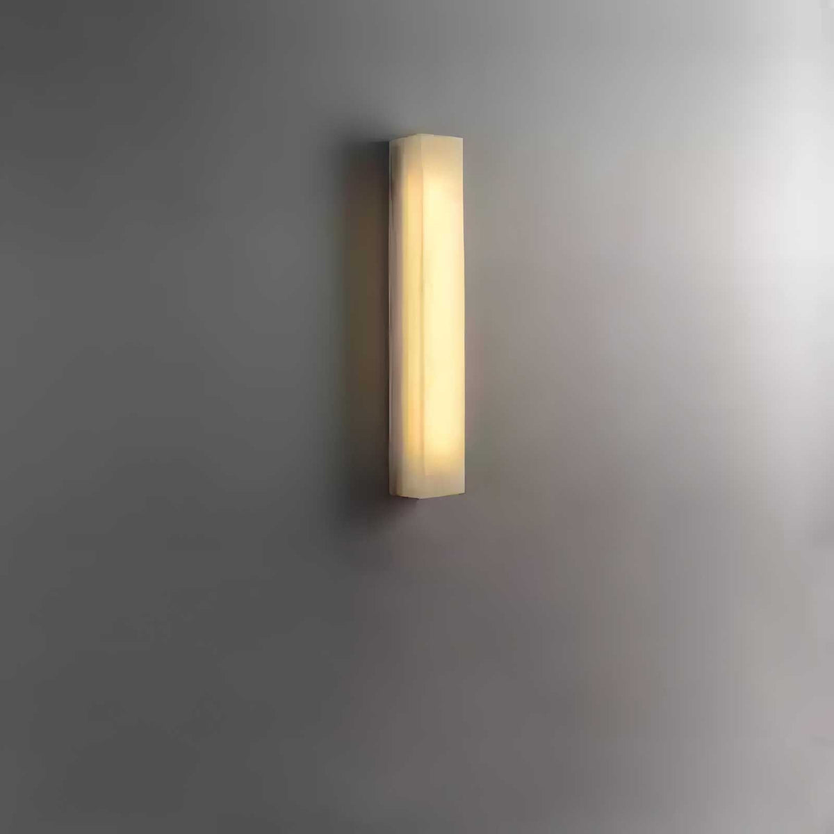 Alborella aplique de pared cilíndrico de alabastro